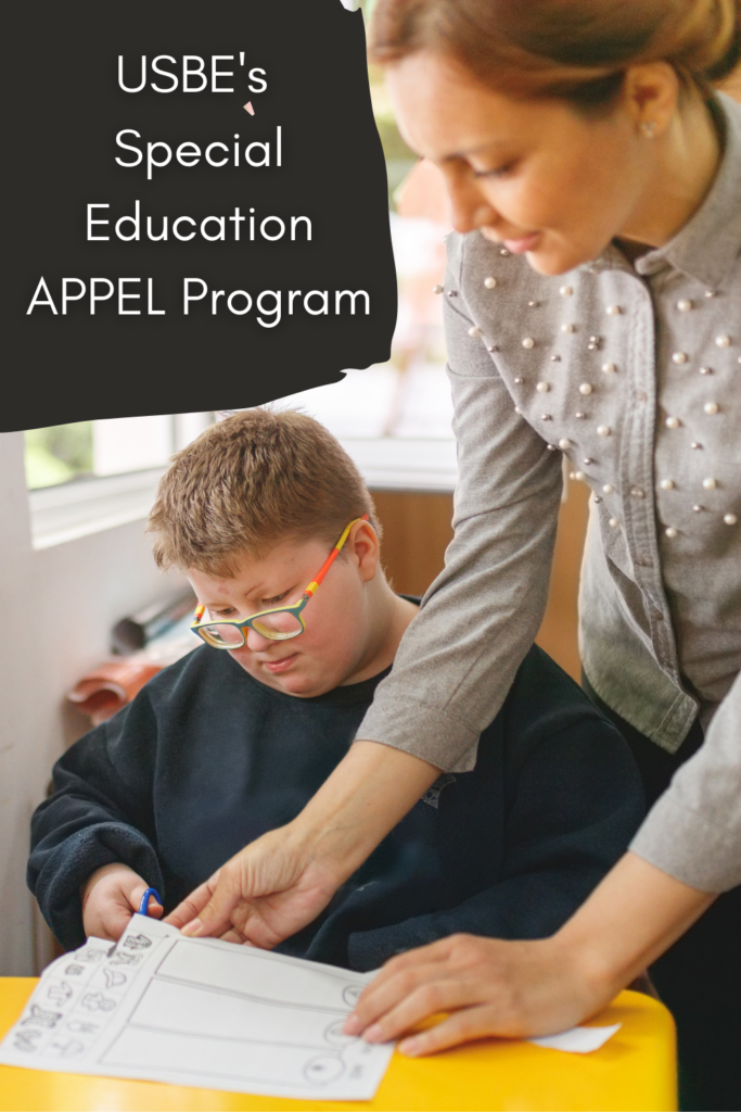USBE's Special Education APPEL Program